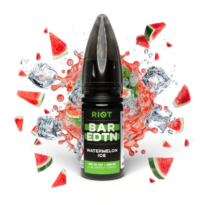 7043 e liquid riot bar edtn salt watermelon ice 10ml 20 mg r