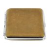2703 cigaretove pouzdro angelo kozene hnede 20cig