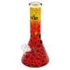 7352 1 bong skleneny grace glass rainforest beaker red 32 cm