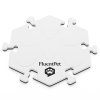 FluentPet Neutral HexTiles White
