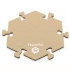 FluentPet Neutral HexTiles Dark Beige 1