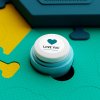 FluentPet Connect Get Started Kit Button Sticker Love