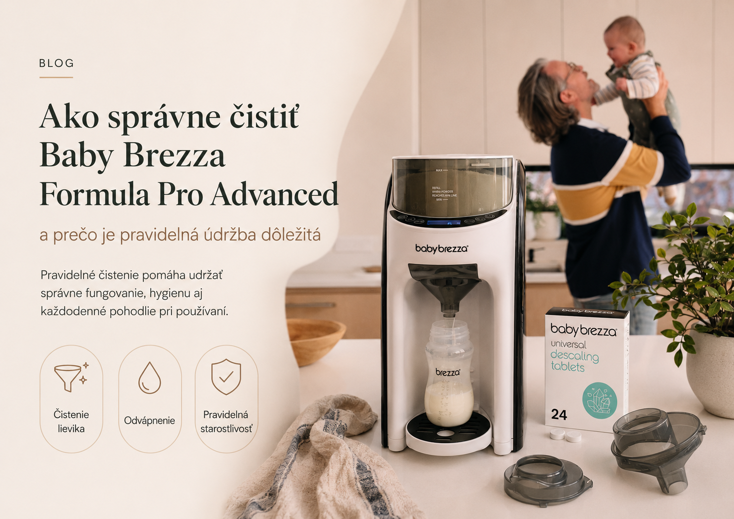 Ako správne čistiť Baby Brezza Formula Pro Advanced a prečo je pravidelná údržba dôležitá