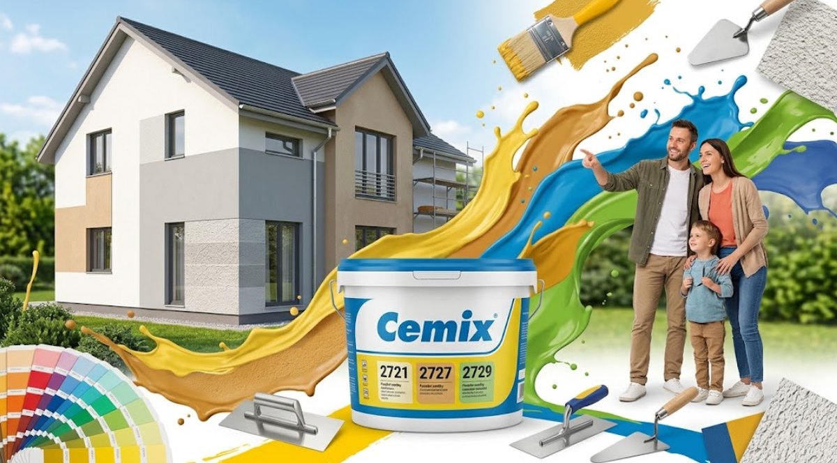 Fasádní omítky Cemix: rozdíly řad a jak vybrat