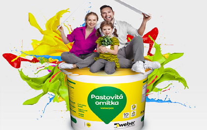 Jak vybrat správnou fasádní omítku Weber?