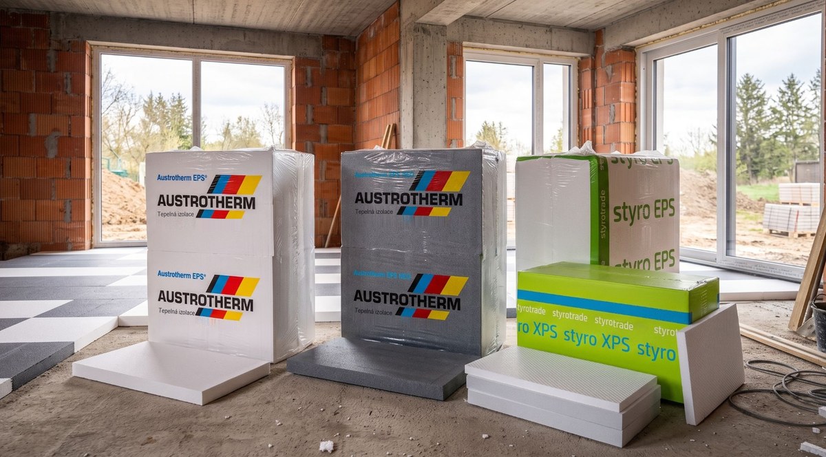 Jaký polystyren do podlahy: EPS 100, 150, 200, nebo XPS?