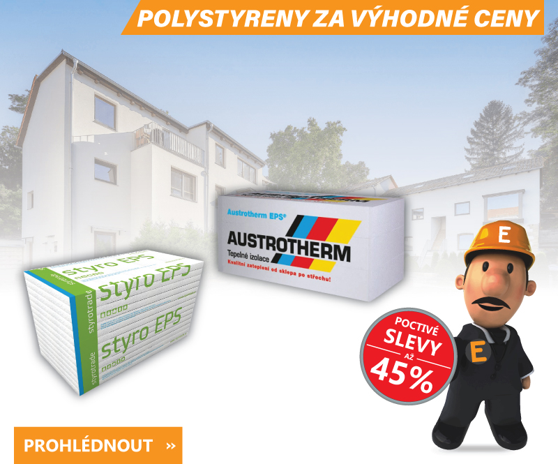 Polystyreny za výhodné ceny Austrotherm, Styrotrade