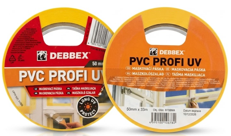 PVC PROFI UV maskovací páska