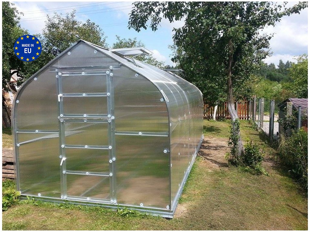 9092 zahradni sklenik z polykarbonatu standard 2 x 2 5 m