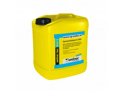 Webertec 940 E injektážní silikonová mikroemulze