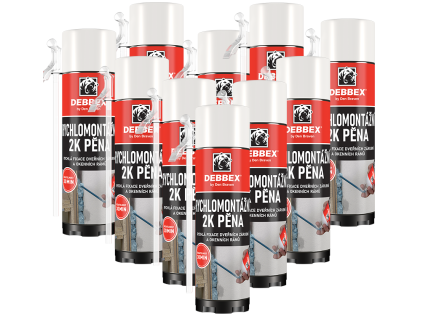 Rychlomontážní 2K pěna 400 ml trubičková
