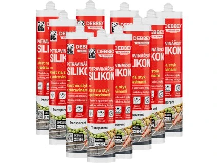12x potravinarsky silikon debbex