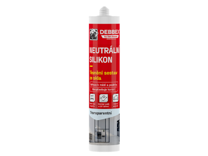 Debbex Neutralni silikon transparentni 280ml