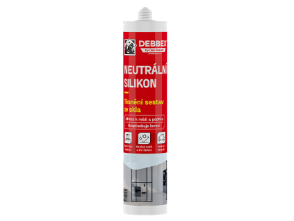 debbex Neutralni silikon černý 280 ml
