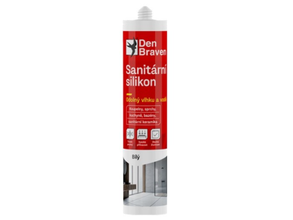 Sanitární silikon bílý DEBBEX
