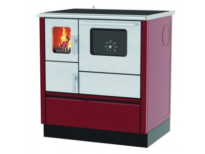 21894 alfa plam sporak inox 75 teplovzdusny 6 kw pravy cerveny
