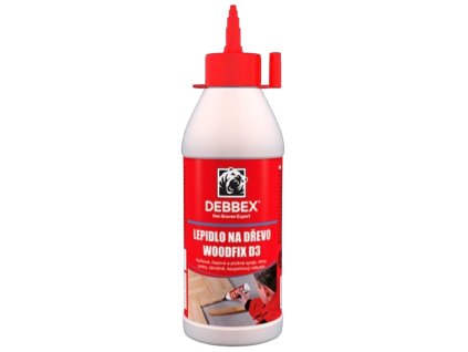 Debbex lepidlo WOODFIX D3 průhledné
