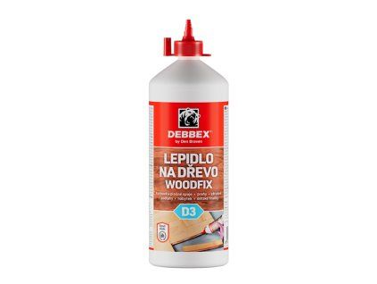 Lepidlo na dřevo WOODFIX D3 DEBBEX