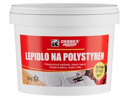 Lepidlo na polystyren bílé Debbex