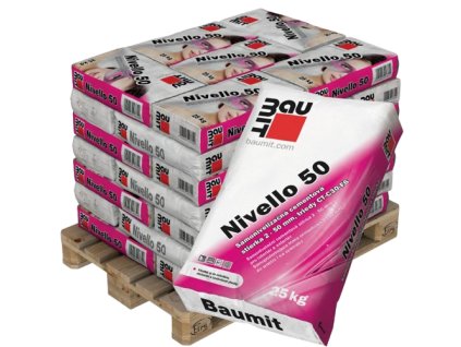 Baumit Nivello 50 samonivelacni cementova sterka
