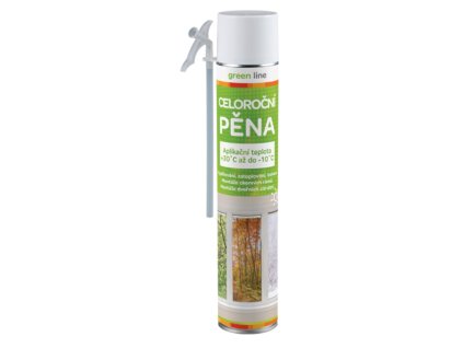 Celoroční pěna montážní Green Line 750 ml 40323GR