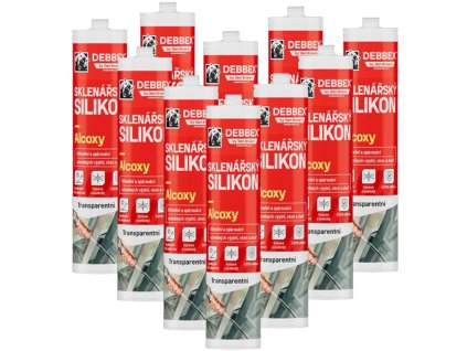 Sklenářský silikon Alcony Debbex