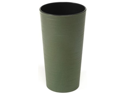 Květináč zelený LAMELA Květináč LILIA ECO DLUTO vroubek