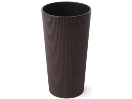Květináč Lilia Jumper, hnědý, 300x300x570 mm LAMELA