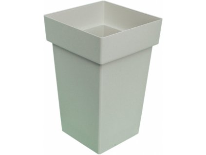 372782 gardino kvetinac melrose quadrate rozmery 40 x 40 x 50 cm bezovy