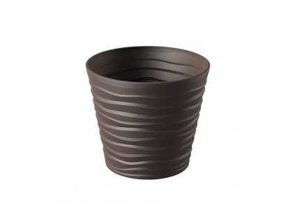 373694 gardino kvetinac bora prumer 40 cm hnedy
