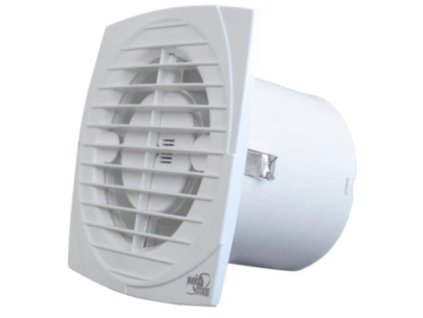 Ventilátor koupelnový s klapkou a časovačem MakTrade MTG A T FI 120 150