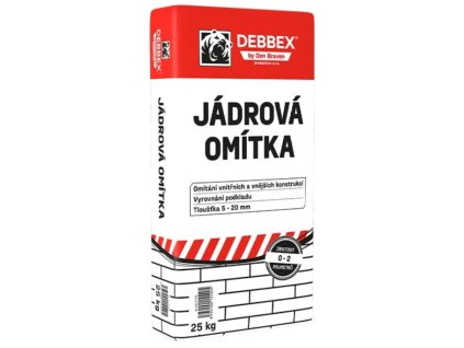 DEBBEX jádrová omítka 25 kg