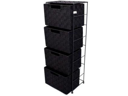 DUE ESSE, Nylonová komoda černá