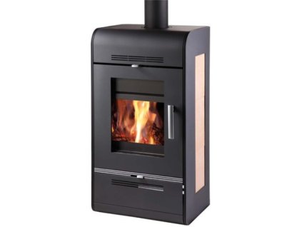 Krbová kamna HAAS+SOHN ANDRUS 4,9-14,9kW s výměníkem černá/béžová