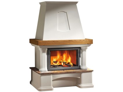 Krbová kamna (stavebnice) HAAS+SOHN GENF RAINBOW II 3,9-8,3kW beton