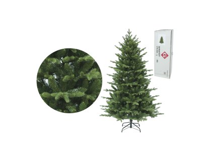 Vánoční umělá jedle 210 cm NORDIC green