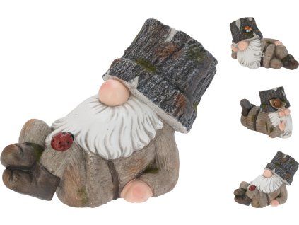 Zahradní dekorace trpaslík 24,5 cm