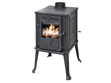 Krbová kamna GUČA ISKRA 6 kW černá