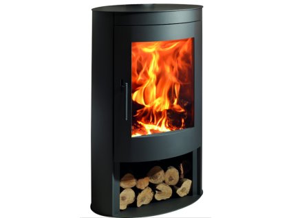 Krbová kamna PANADERO OVAL 5,22-11,3 kW černá