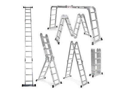 Igotrend kloubový žebřík víceúčelový (4x3 příčky) 150 kg