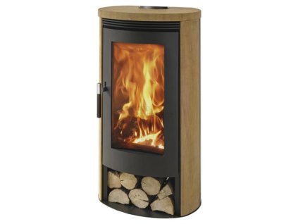 Krbová kamna PANADERO ANGLE SAND 8kW černá/písková