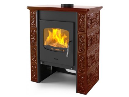 Kachlová kamna HS FLAMINGO BALI 3-12 kW hnědá