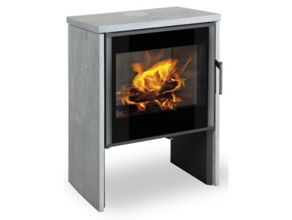 Krbová kamna ROMOTOP RIANO N03 3-7,8 kW černá, serpentin