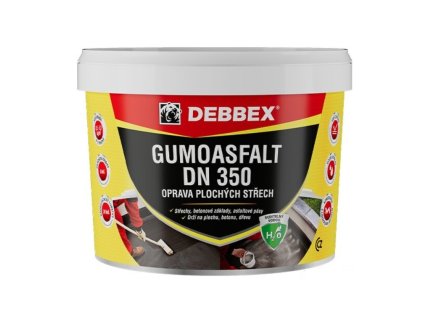 Gumoasfalt DN 350 nátěr na vodní bázi 5 kg