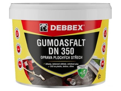 DEBBEX Gumoasfalt DN 350 Oprava plochých střech