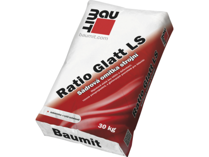 Baumit Ratio Glatt LS strojní sádrová omítka do interiéru
