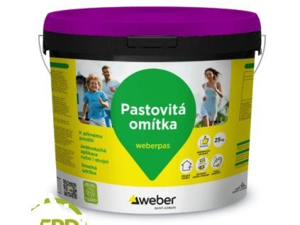 Pastovitá omítka Weberpas aquaBalance