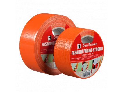 3413 fasadni paska strong 50 mm delka 50 m oranzova