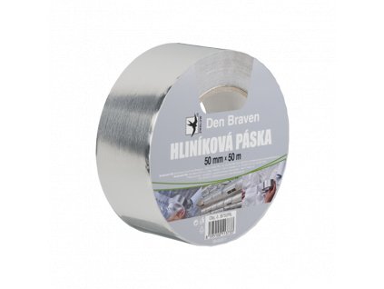 Hliníková páska 75 mm x 50 m stříbrná