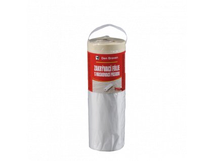 3887 zakryvaci folie s maskovaci paskou 18 mm 240 cm delka 16 m transparentni